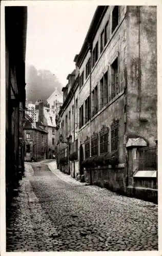 Ak Besançon les Bains Doubs, Rue de la Vielle-Monnaie