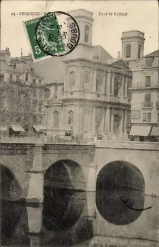 Ak Besançon Doubs, Pont de Baitant