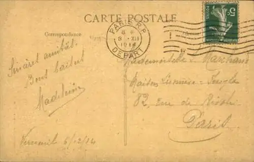 Ak Verneuil sur Avre Eure, Tour Grise