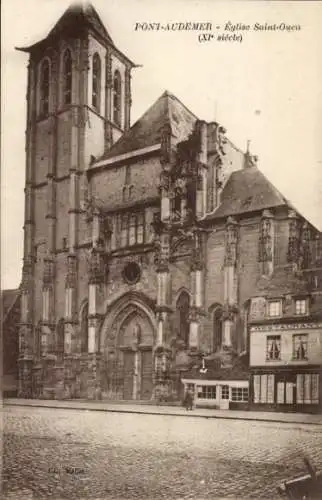 Ak Pont Audemer Eure, Kirche St. Ouen