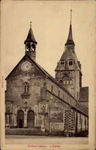 Ak Breteuil Eure, Kirche