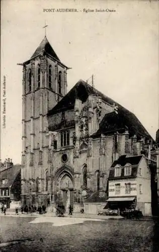 Ak Pont Audemer Eure, Kirche St. Ouen