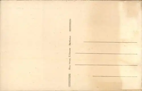 Ak Fuenterrabia Baskenland, Vue generale, Totalansicht, Anbaufelder