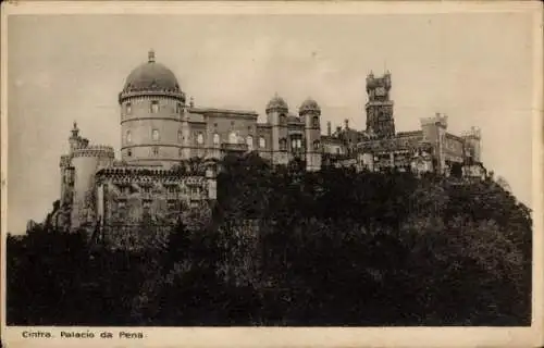 Ak Sintra Cintra Portugal, Pena-Palast