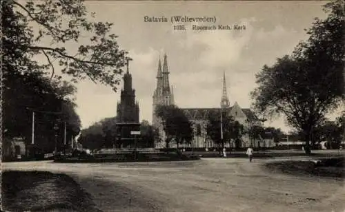 Ak Batavia Jakarta Java Indonesien, Katholische Kirche