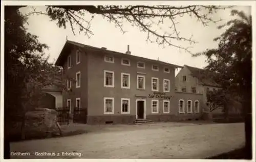 Ak Gröbern Niederau in Sachsen, Gasthaus zur Erholung