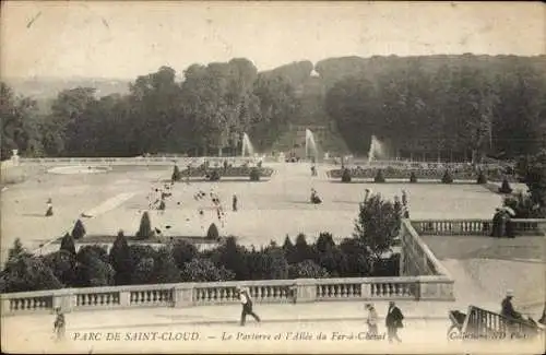 Set von 86 Ak Saint Cloud Hauts de Seine