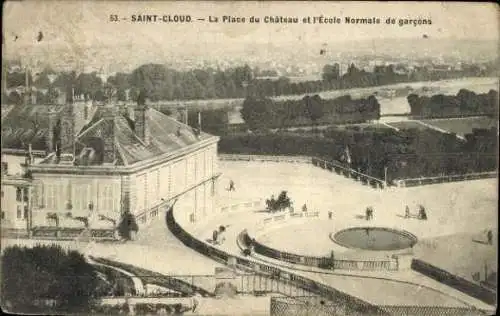 Set von 86 Ak Saint Cloud Hauts de Seine