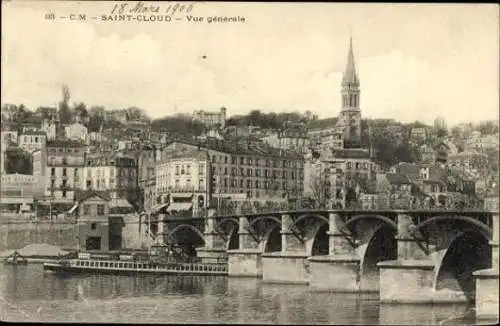 Set von 64 Ak Saint Cloud Hauts de Seine