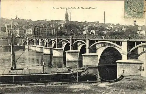 Set von 64 Ak Saint Cloud Hauts de Seine