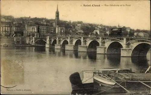 Set von 64 Ak Saint Cloud Hauts de Seine