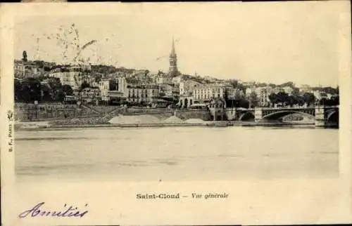 Set von 64 Ak Saint Cloud Hauts de Seine