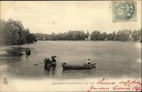 Set von 64 Ak Enghien les Bains Val d'Oise