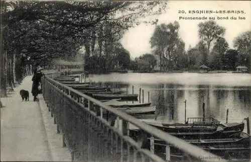 Set von 64 Ak Enghien les Bains Val d'Oise