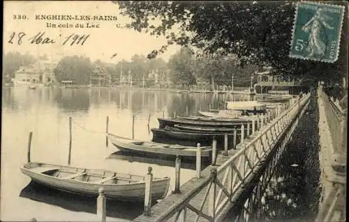 Set von 64 Ak Enghien les Bains Val d'Oise