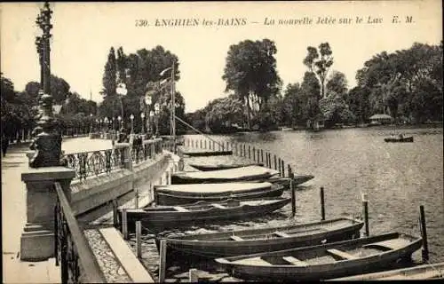 Set von 64 Ak Enghien les Bains Val d'Oise