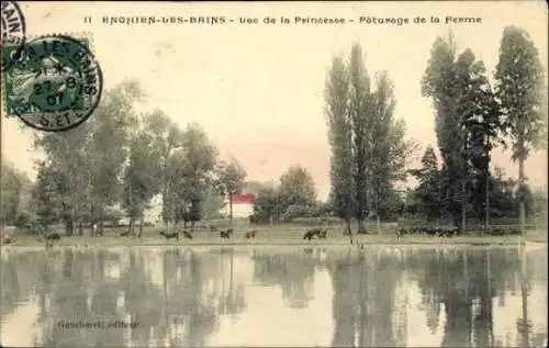 Set von 52 Ak Enghien les Bains Val d'Oise
