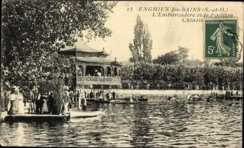 Set von 52 Ak Enghien les Bains Val d'Oise