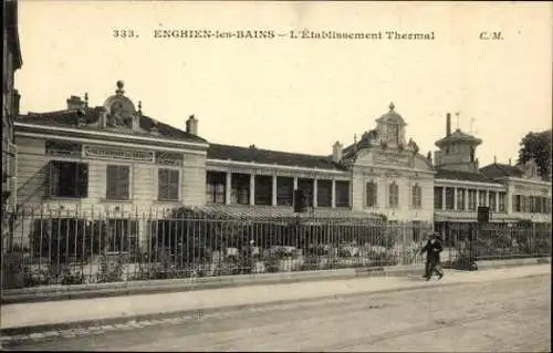 Set von 52 Ak Enghien les Bains Val d'Oise