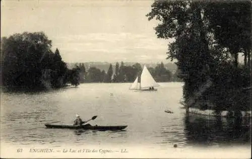 Set von 52 Ak Enghien les Bains Val d'Oise