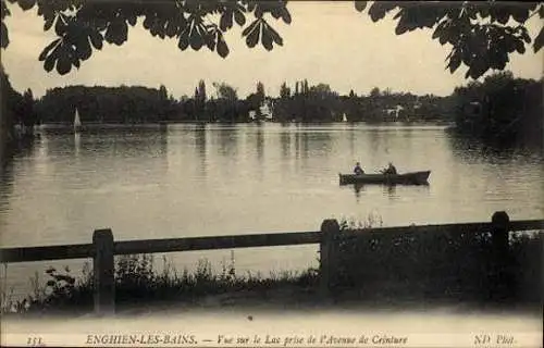 Set von 52 Ak Enghien les Bains Val d'Oise