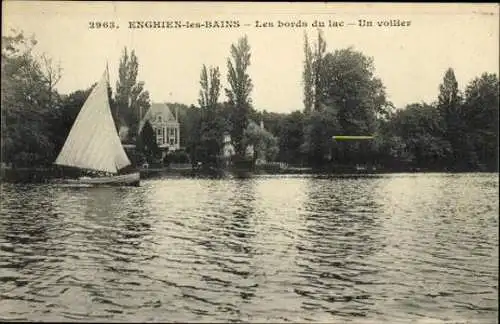 Set von 52 Ak Enghien les Bains Val d'Oise