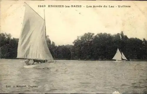 Set von 52 Ak Enghien les Bains Val d'Oise