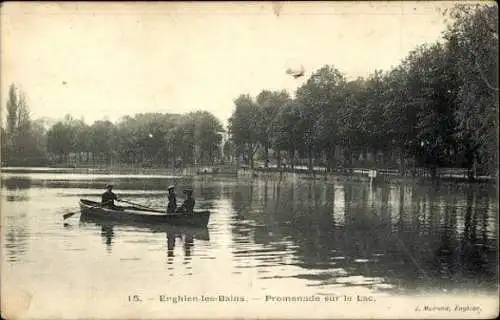 Set von 52 Ak Enghien les Bains Val d'Oise