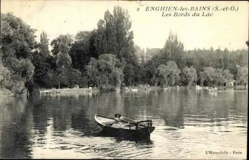 Set von 52 Ak Enghien les Bains Val d'Oise