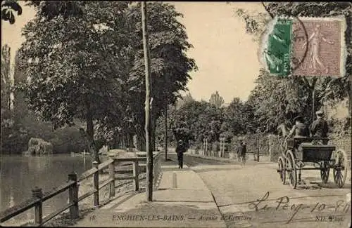 Set von 52 Ak Enghien les Bains Val d'Oise