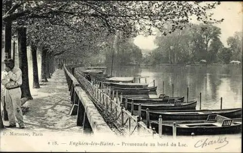 Set von 52 Ak Enghien les Bains Val d'Oise