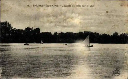 Set von 52 Ak Enghien les Bains Val d'Oise