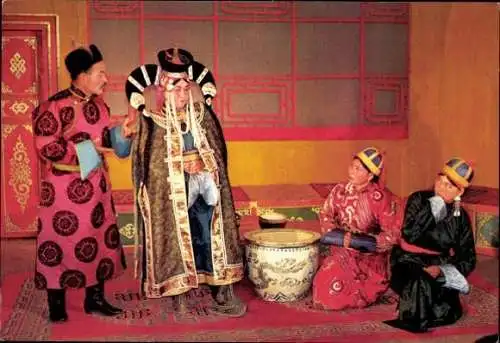 Set von 15 AK im Umschlag  Ulaanbaatar Ulan Bator Mongolei