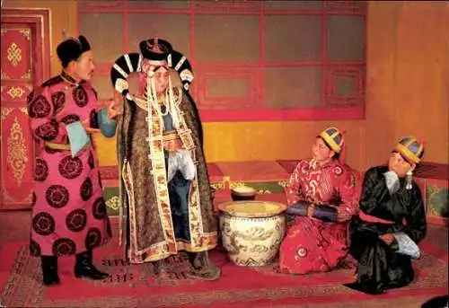 Set von 15 AK im Umschlag mongolische Volksrepublik 