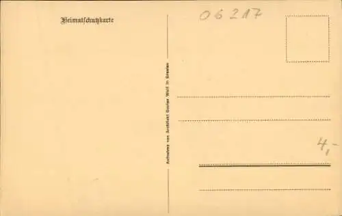 Ak Merseburg an der Saale, Partie an der Steingasse, Geschäft Carl Steger