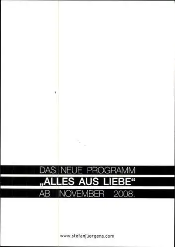 Ak Schauspieler Stefan Jürgens, Portrait, Autogramm