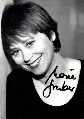 Ak Schauspielerin Maria Gruber, Portrait, Autogramm