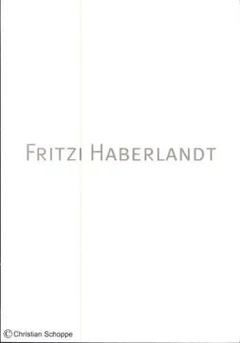 Ak Schauspielerin Fritzi Haberlandt, Portrait, Autogramm