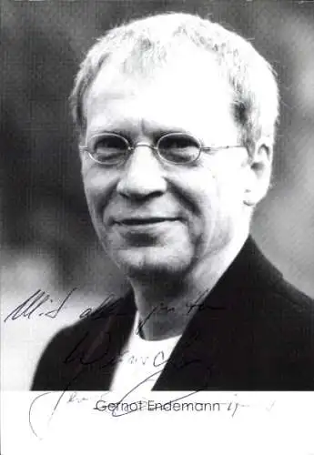 Ak Schauspieler Gernot Endemann, Portrait, Autogramm