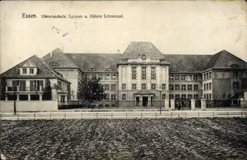 Ak Essen im Ruhrgebiet, Viktoriaschule, Lyzeum, Höhere Lehranstalt