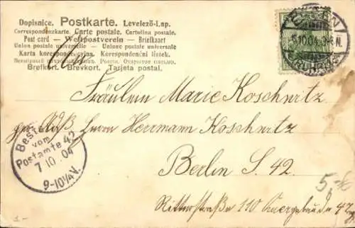 Passepartout Ak Essen im Ruhrgebiet, Burgplatz