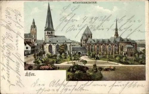 Ak Essen im Ruhrgebiet, Münsterkirche