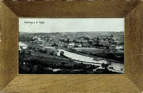 Passepartout Ak Kettwig Essen im Ruhrgebiet, Panorama