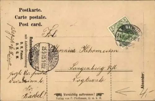 Passepartout Ak Kettwig Essen im Ruhrgebiet, Panorama