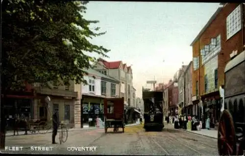 AK Coventry West Midlands England, Fleet Street