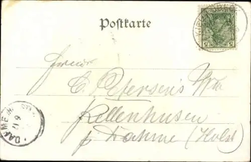 Efeublatt Litho Lübeck, Burgtor