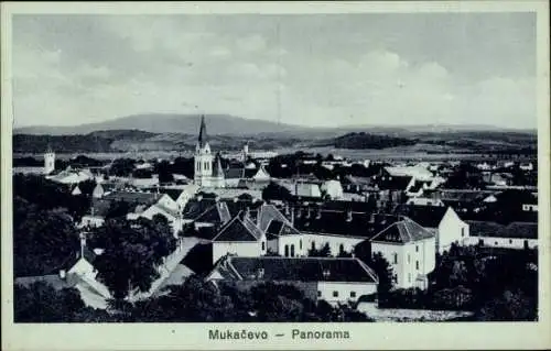 Ak Mukatschewe Mukacevo Munkatsch Ukraine, Panorama