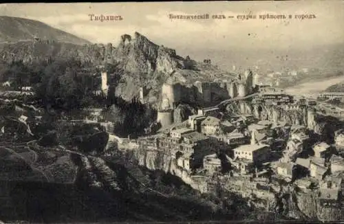 Ak Tbilissi Tiflis Georgien, Panorama, Festung