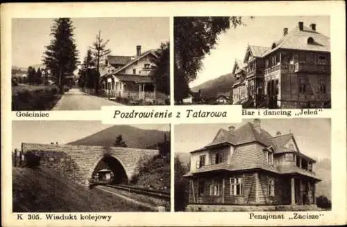 Ak Tatarow Ukraine, Pensionat Zacisze, Viadukt, Bar Jelen