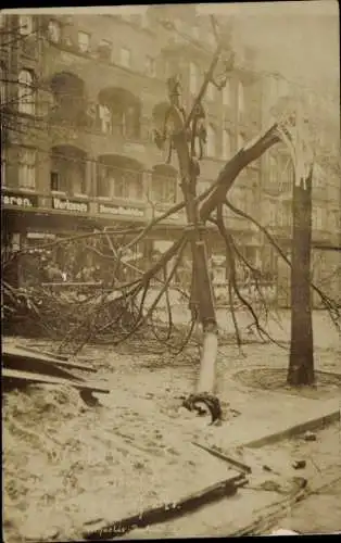 Foto Ak Berlin, Spartakusaufstand 1919